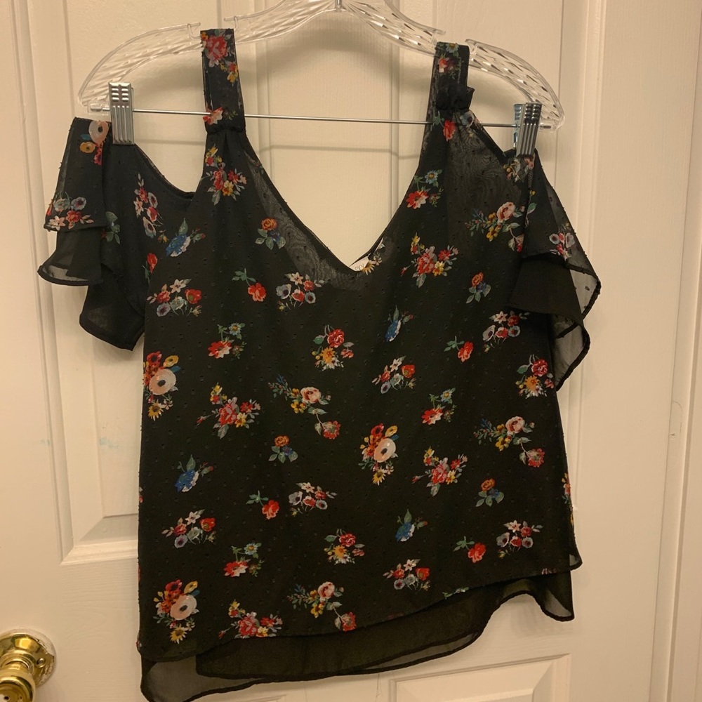 💖 FLORAL OFF THE SHOULDER TANK